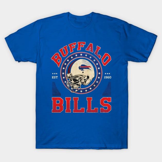 demon skull buffalo bills T-Shirt by Giraroad